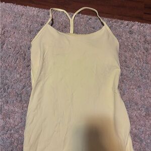 Lululemon yellow tank size 6